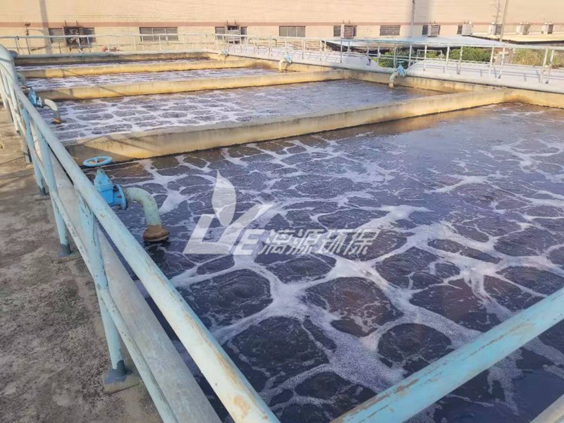 好运来染料废水处理项目现场